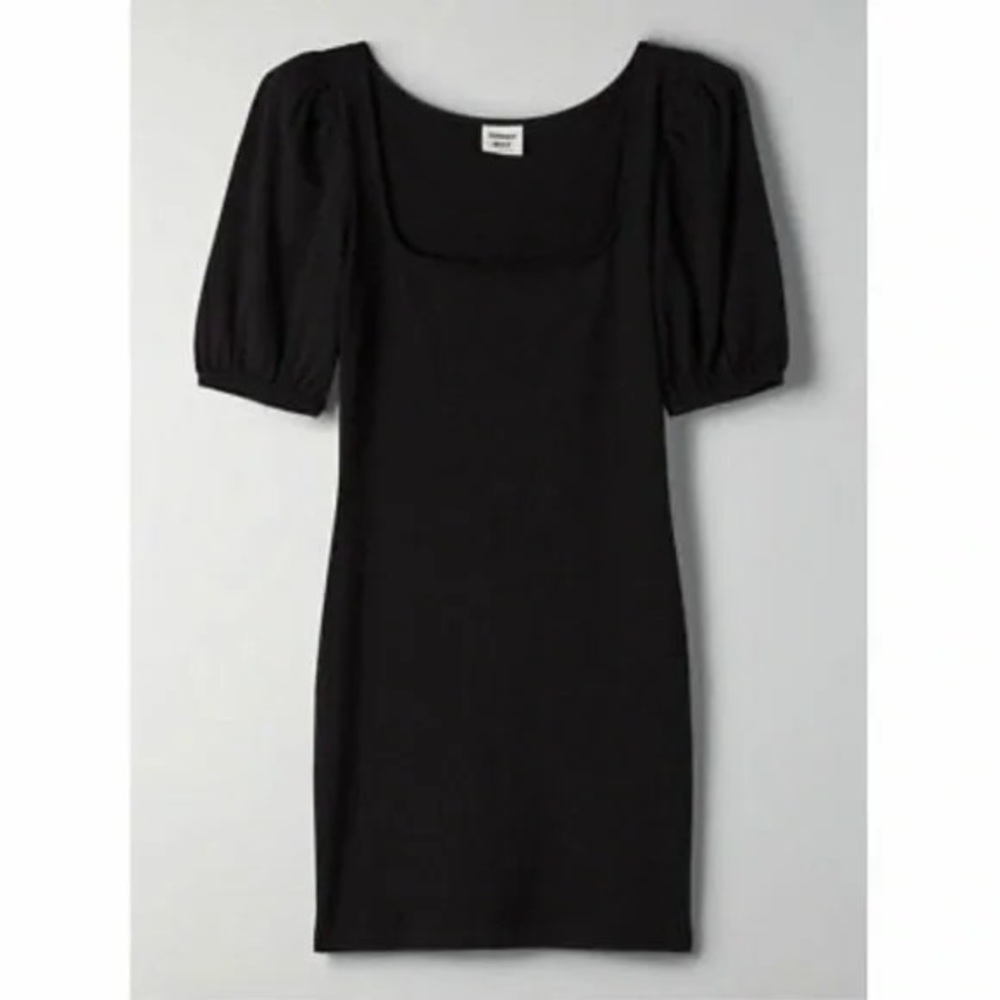 Aritzia/Sunday Best “Angel” Dress in Black (S)